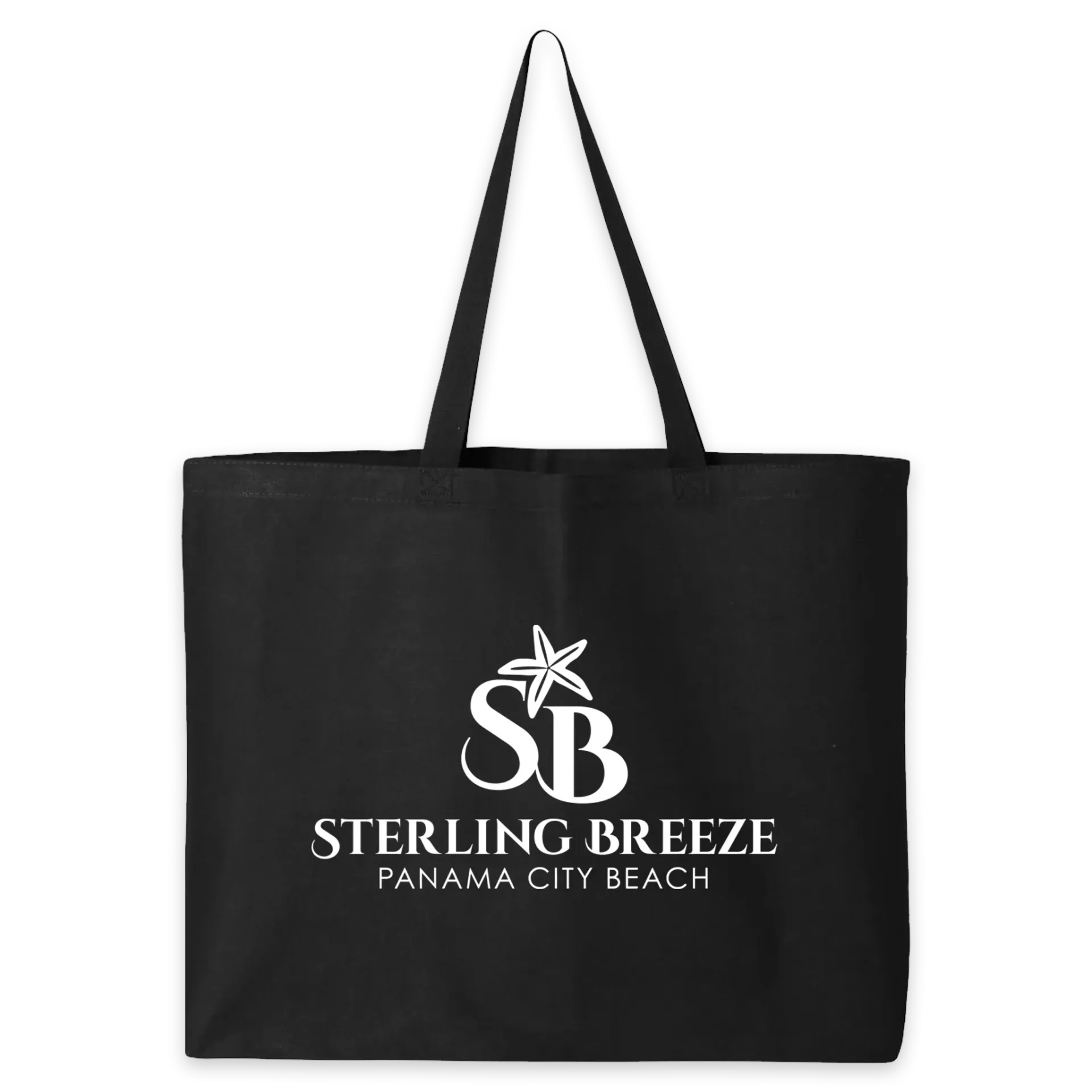 [Q600-Black] Sterling Breeze Jumbo Tote (Black)