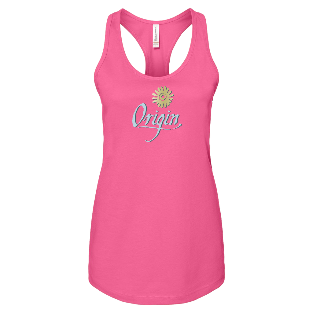 [6008-S-CHARITY PINK] Origin Bella + Canvas Ladies Racerback Tank (S, Charity Pink)