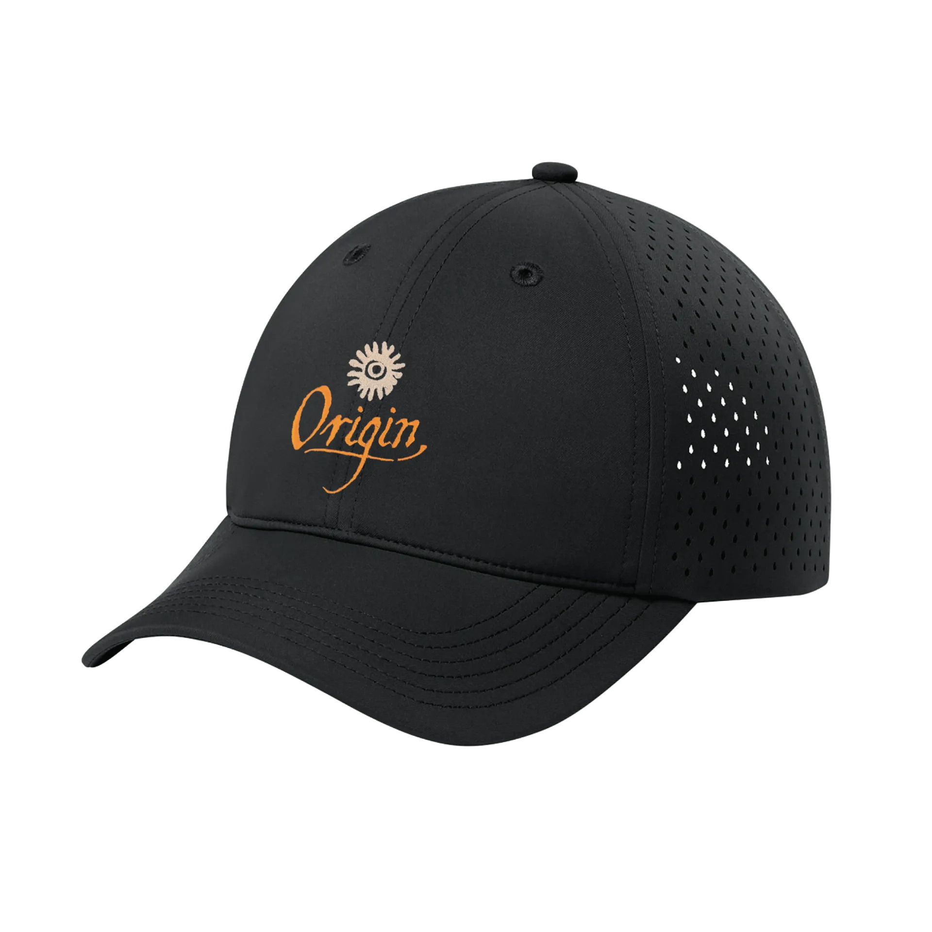[C995-Black] Origin UPF Perforated Cap (Black)