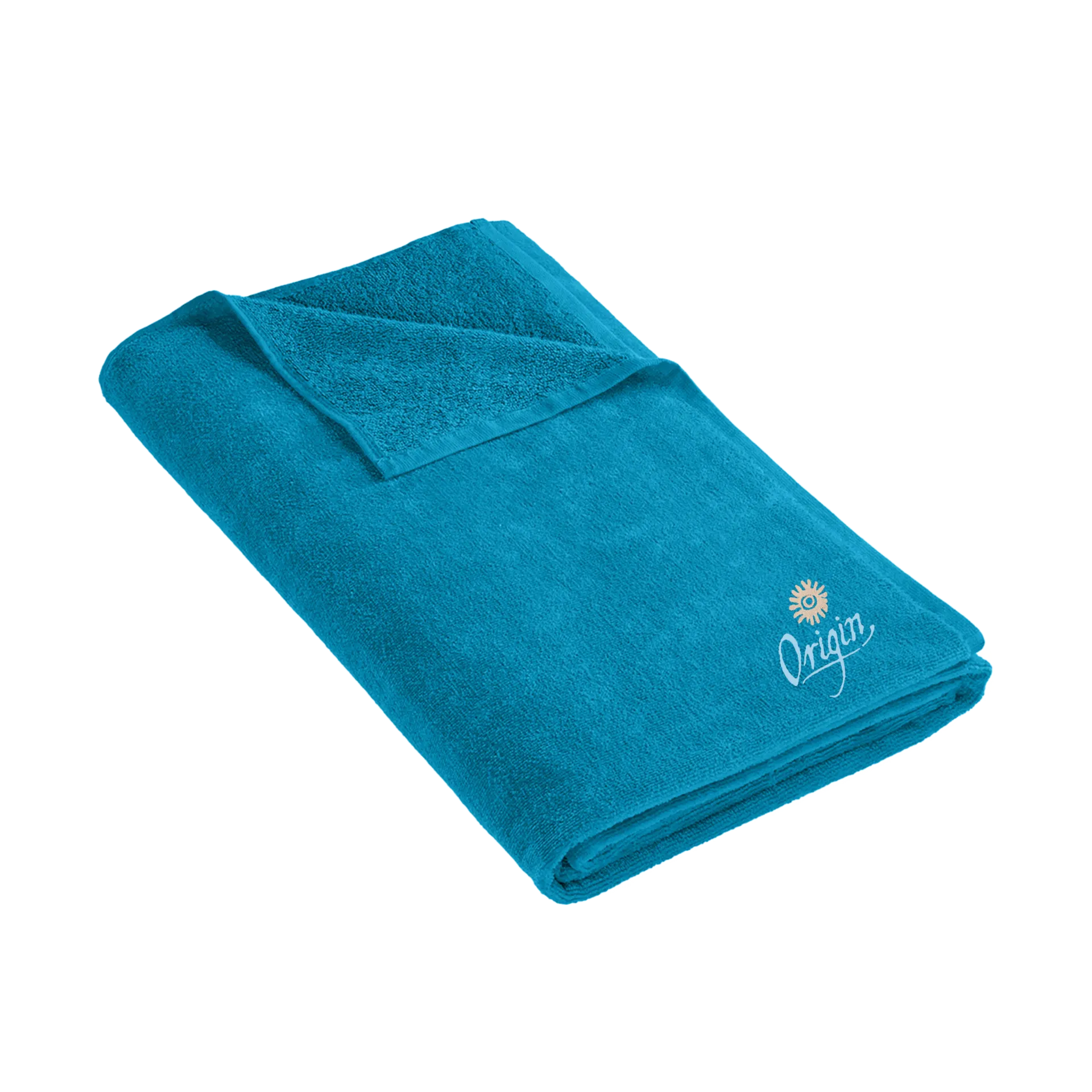 [PT42-Turquoise] Origin Beach Resort Beach Towel (Turquoise)