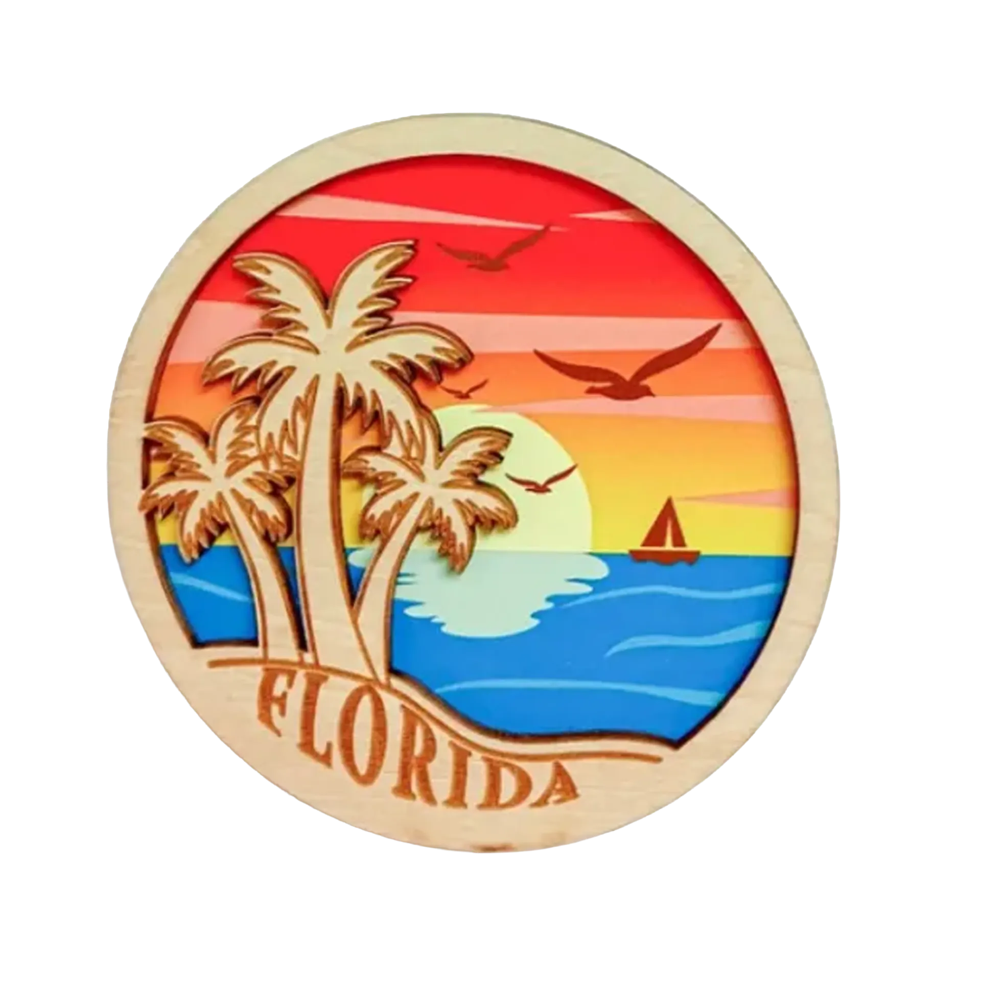 Florida Magnet - Palm Trees