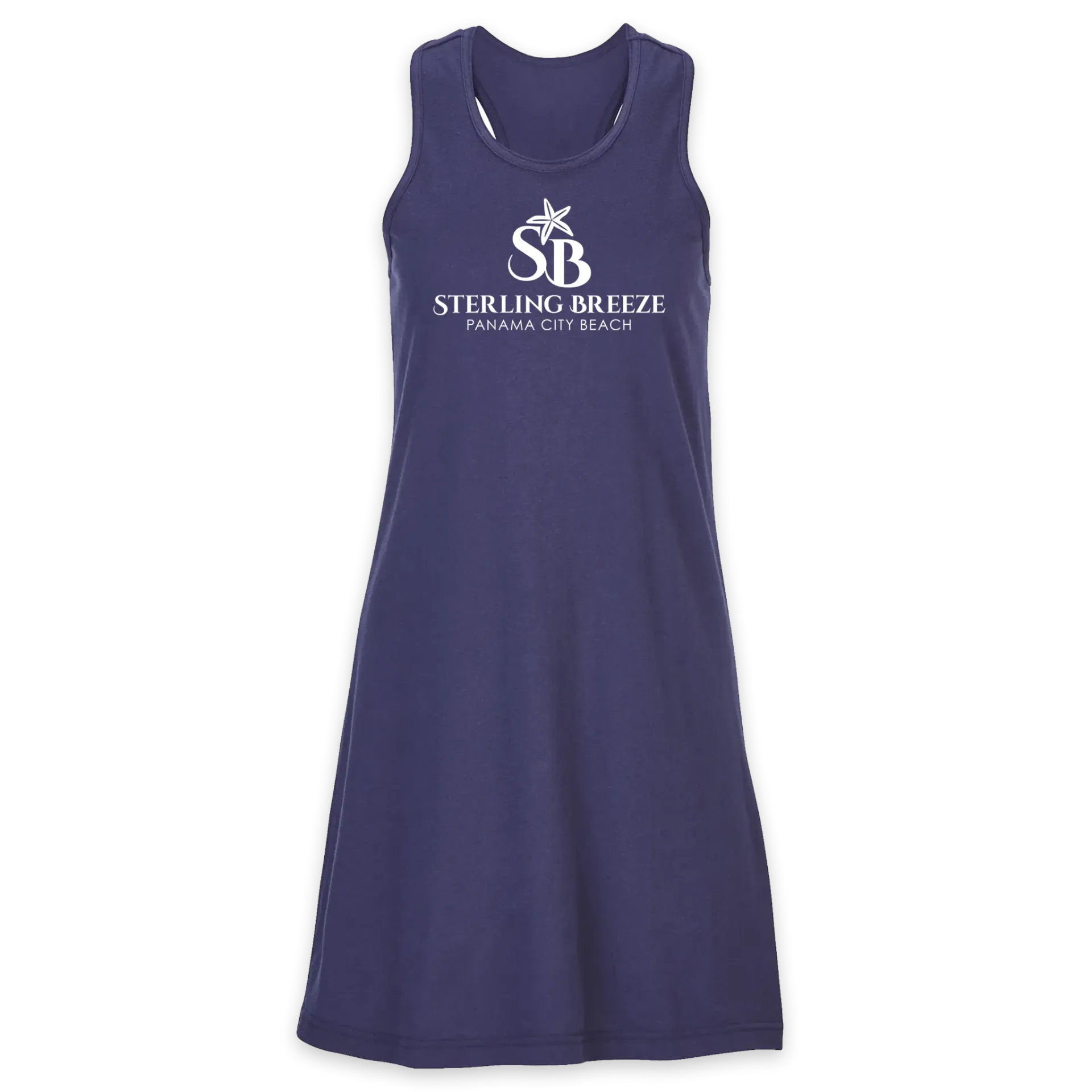 [BW4101-XXS-Navy] Sterling Breeze Women's Coastal Cover-Up (XXS, Navy)